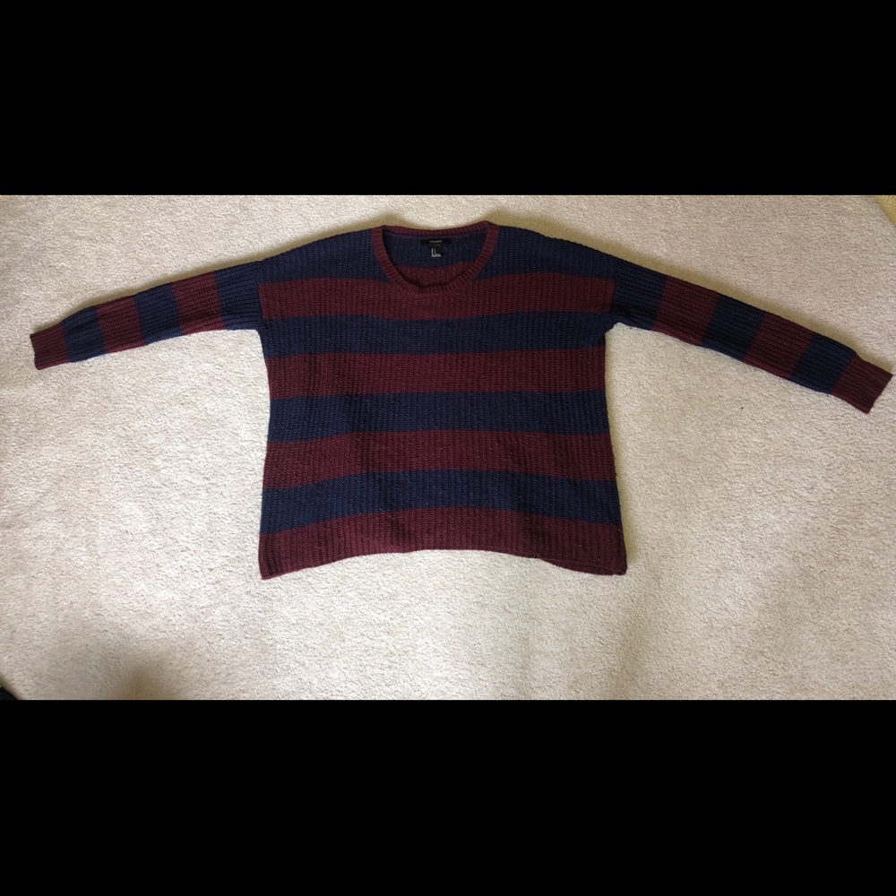 Striped Knit Sweater from F21 ♡